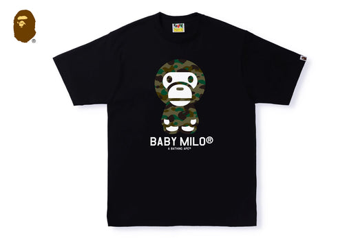 1ST CAMO BABY MILO TEE | bape.com