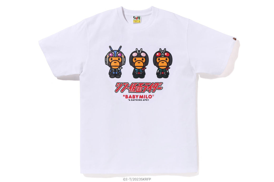 BAPE X SHINKAMEN RIDER 2 BABY MILO TEE