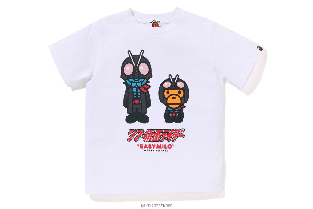 【未開封】BABYL Mosh' Tee XL BAPE X SHIN KAMEN RIDER 】NO.1 BABY MILO TEE | bape.com