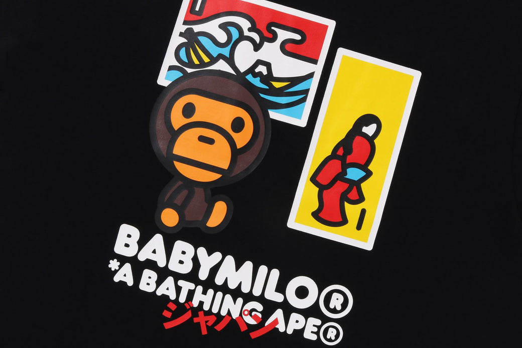 Baby milo shop bape logo