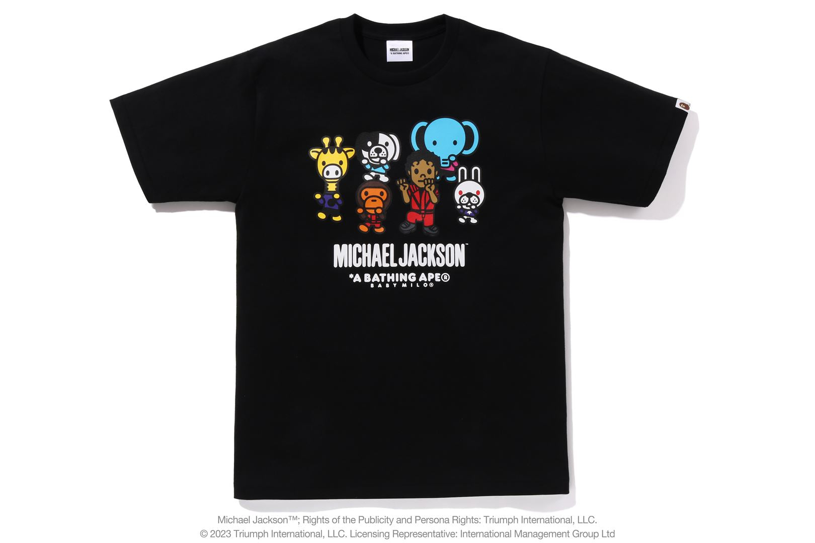 【 BAPE X MICHAEL JACKSON 】BABY MILO TEE