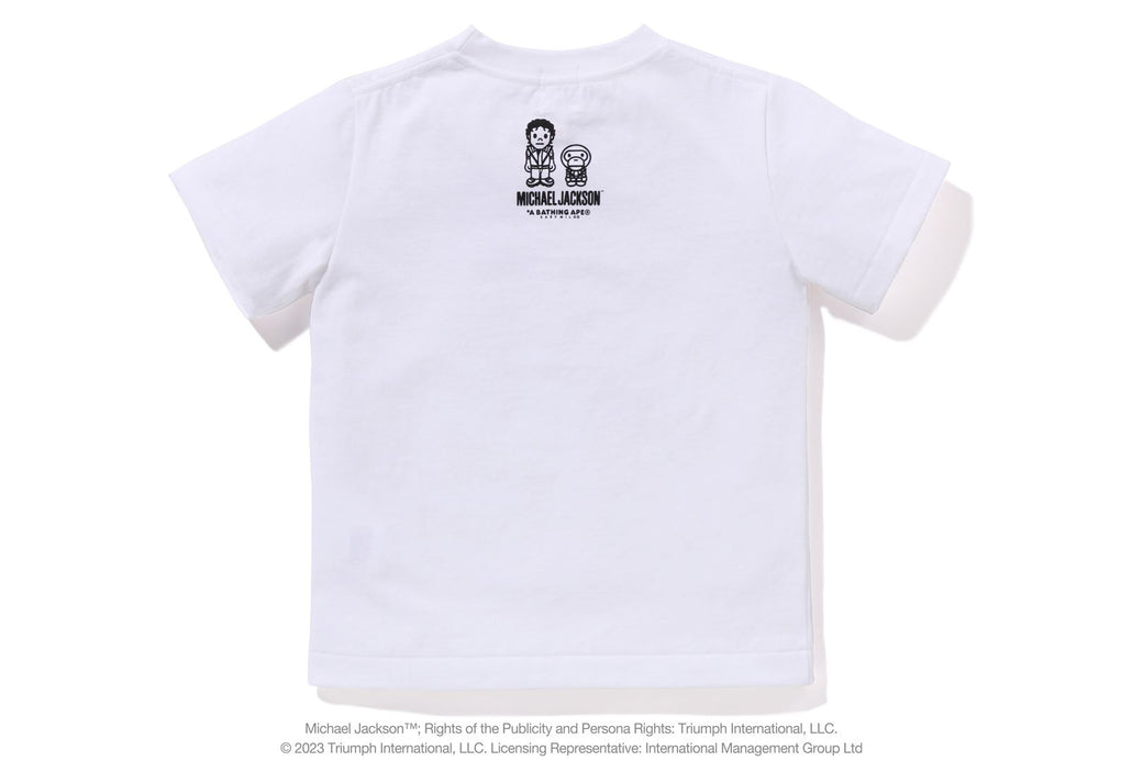 Tシャツ/カットソー(半袖/袖なし)APE BAPE BABY MILO MICHAEL JACKSON tシャツ