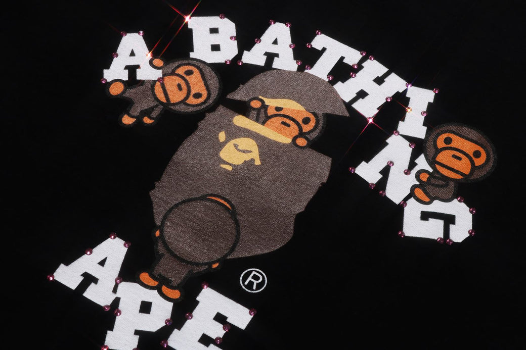 CRYSTAL STONE COLLEGE MILO TEE | bape.com