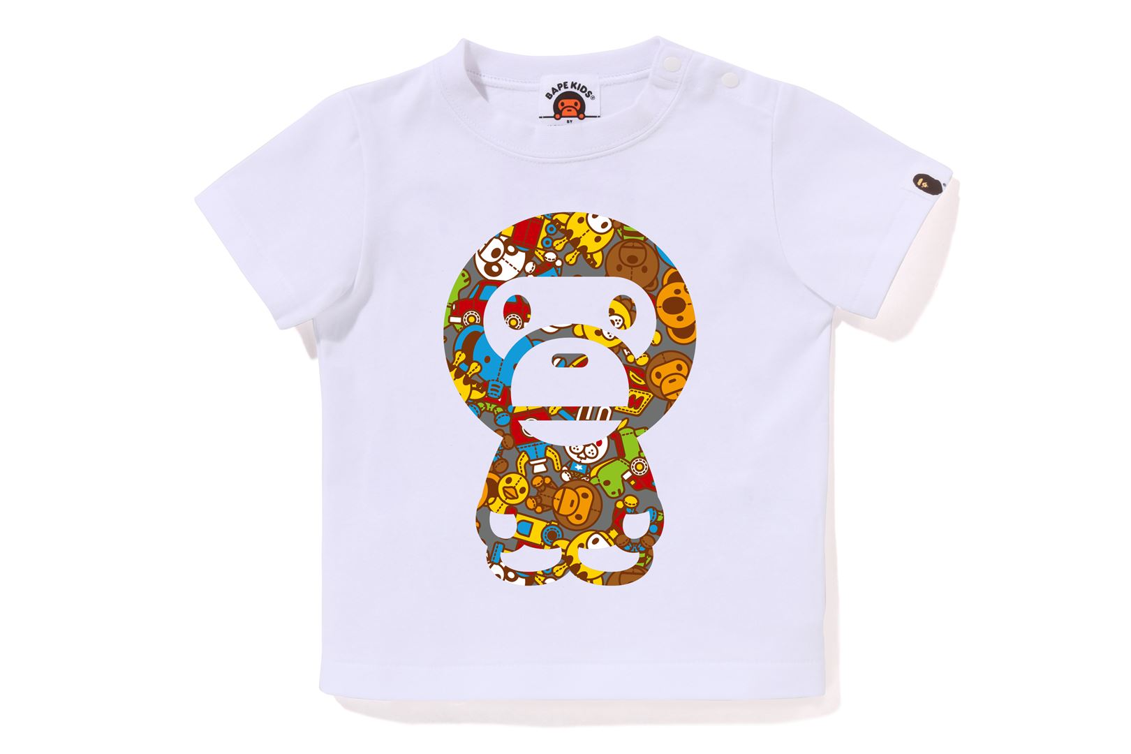 Baby milo 2024 bape shirt