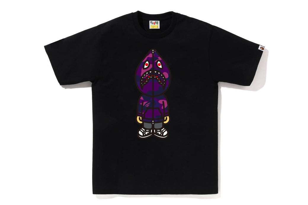 COLOR CAMO CLASSIC MILO SHARK TEE bape