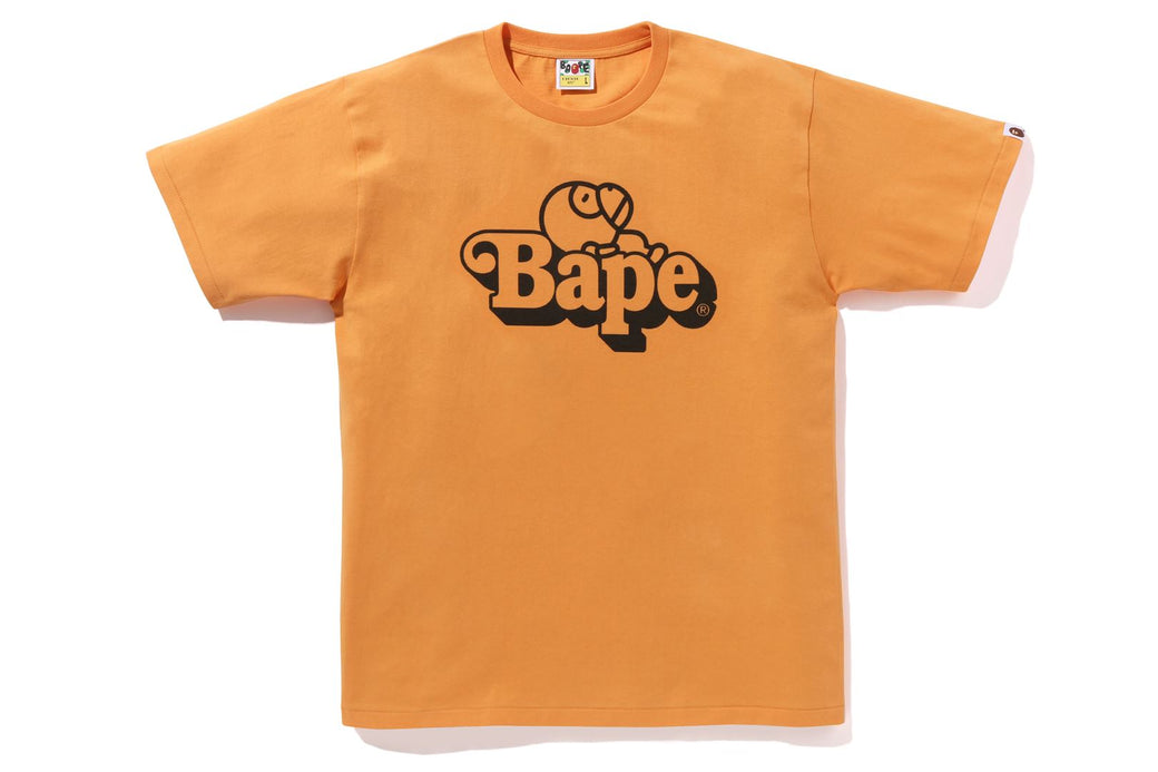 Orange bape shirt best sale