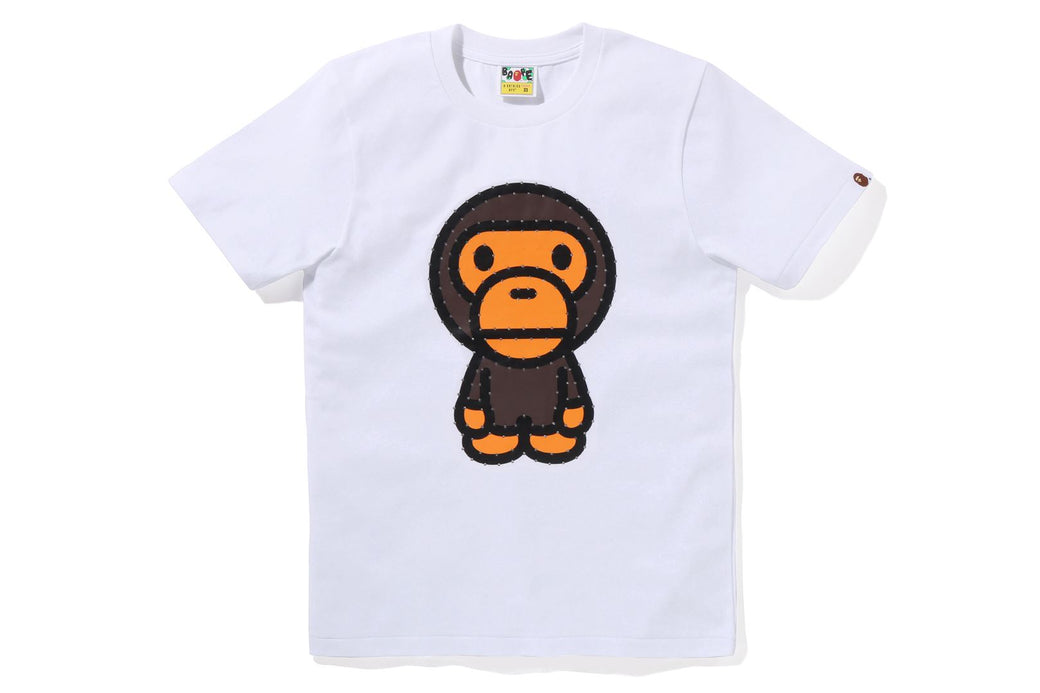 CRYSTAL STONE BIG BABY MILO TEE | bape.com