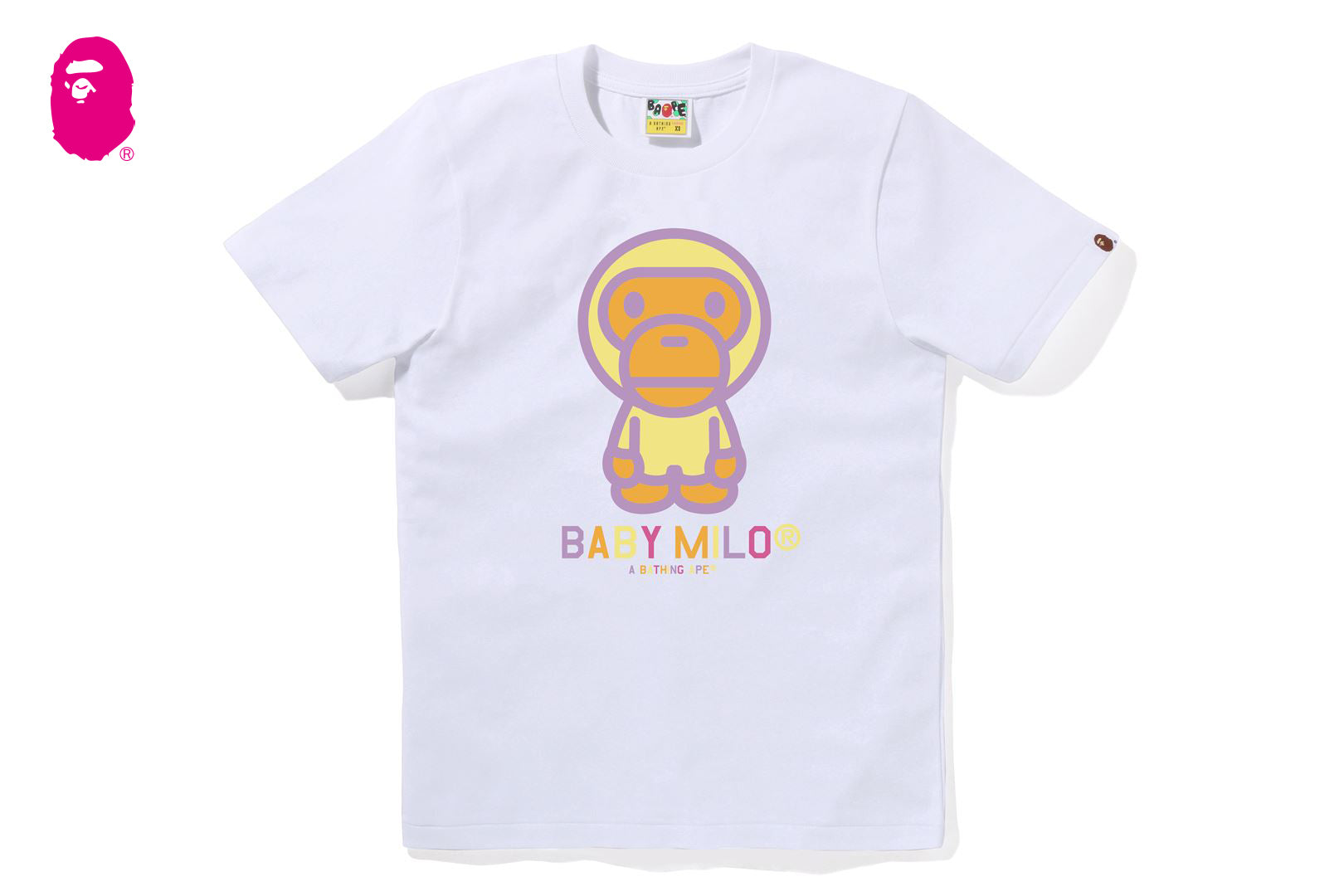 COLORS BABY MILO TEE | bape.com