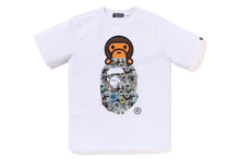 FLORAL CAMO MILO ON APE HEAD TEE