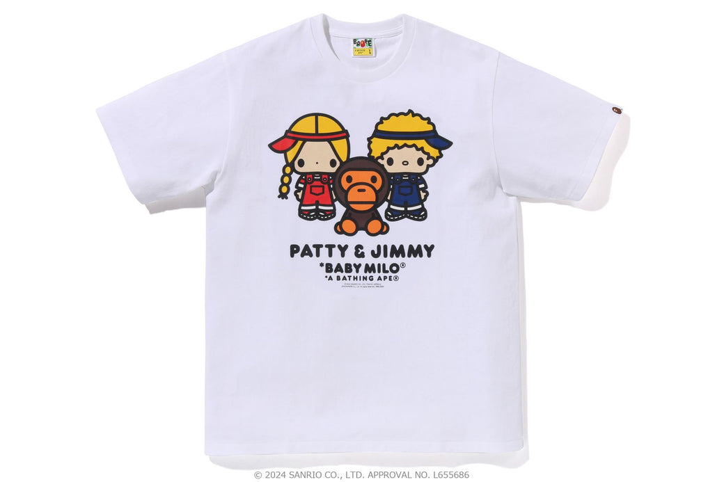 BABY MILO X PATTY & JIMMY 】TEE | bape.com 