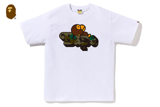1ST CAMO MILO ON BAPE TEE
