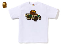 1ST CAMO MILO ON BAPE TEE