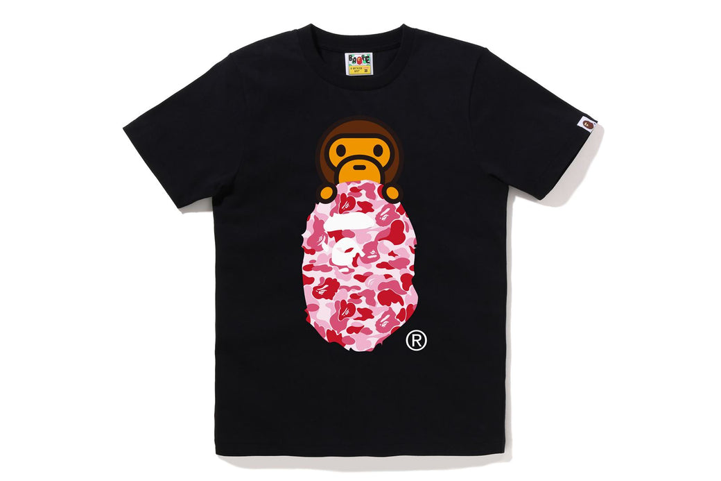 ABC CAMO MILO ON APE HEAD TEE | bape.com