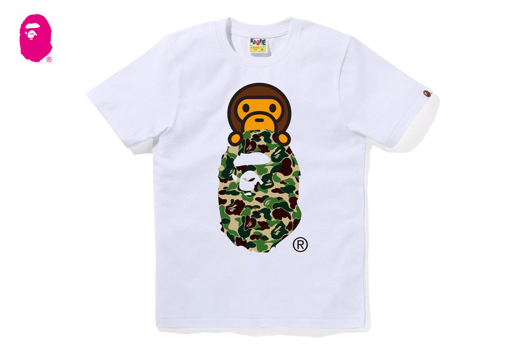 ABC CAMO MILO ON BIG APE TEE MENS – us.bape.com