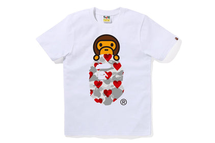 I LOVE BAPE MILO ON APE HEAD TEE