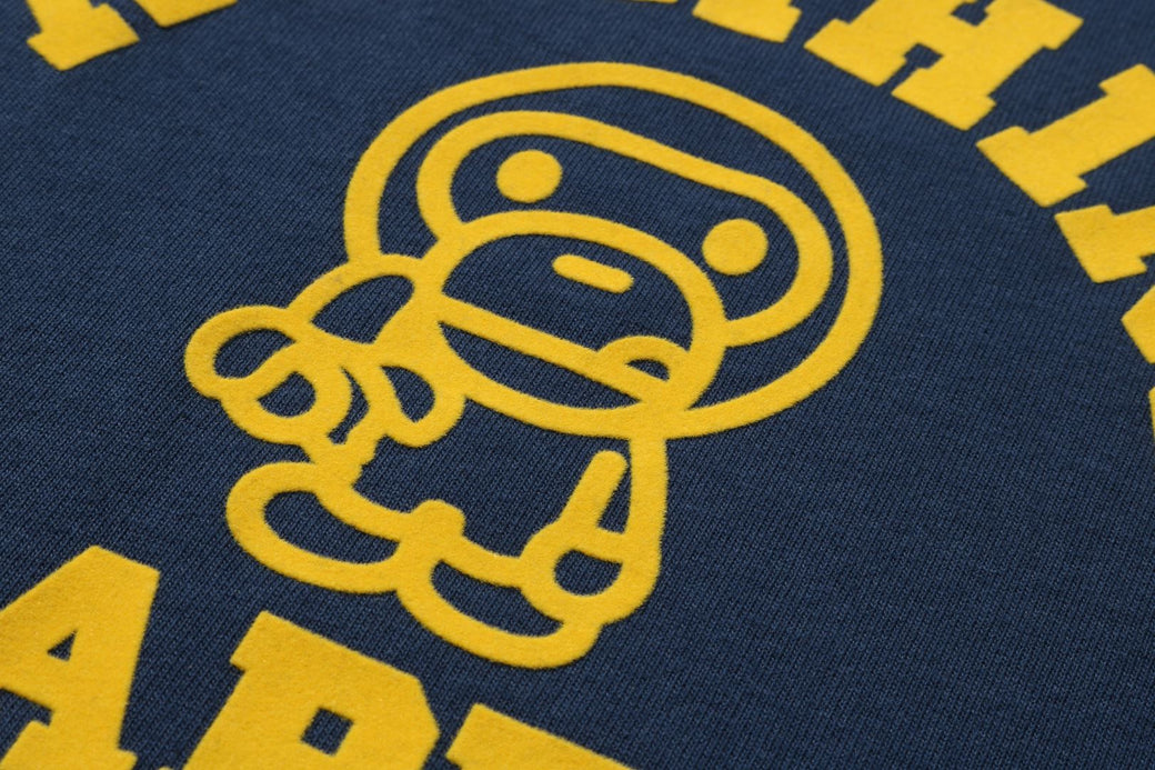 BABY MILO COLLEGE TEE | bape.com