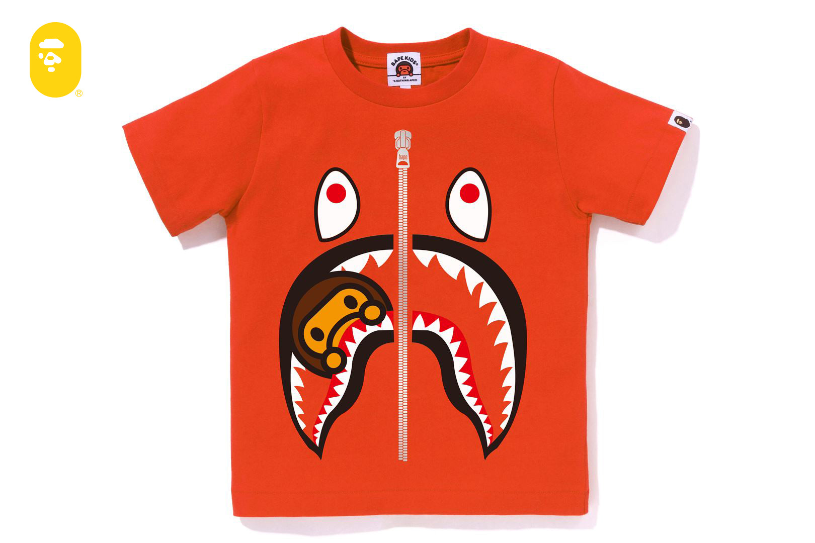 BAPE® BABY MILO & シャーク Tシャツ MILO SHARK TEE | bape.com