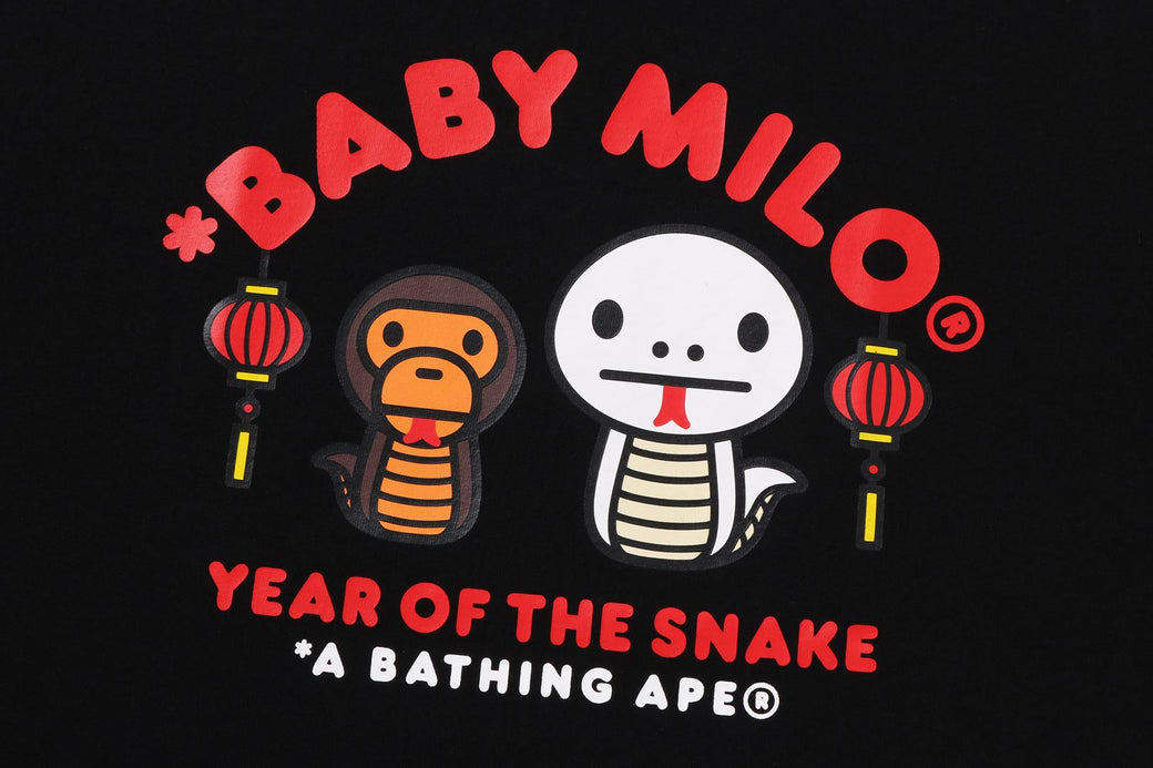 YEAR OF THE SNAKE BABY MILO TEE | bape.com YEAR OF THE SNAKE BABY MILO TEE | bape.com