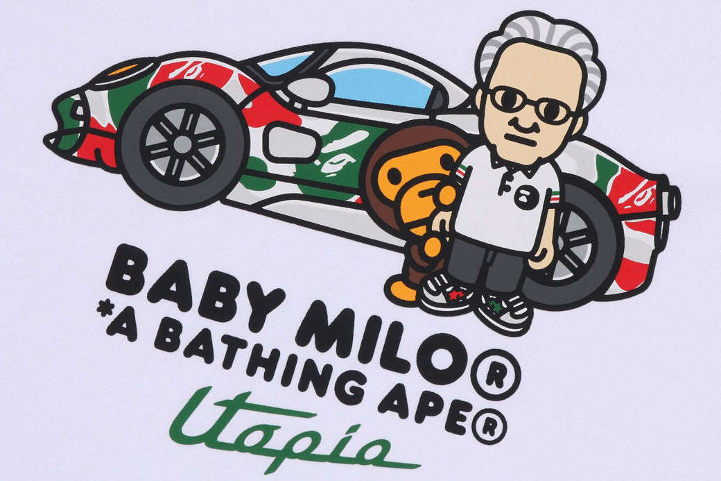 BAPE X PAGANI 】BABY MILO RELAXED FIT TEE | bape.com