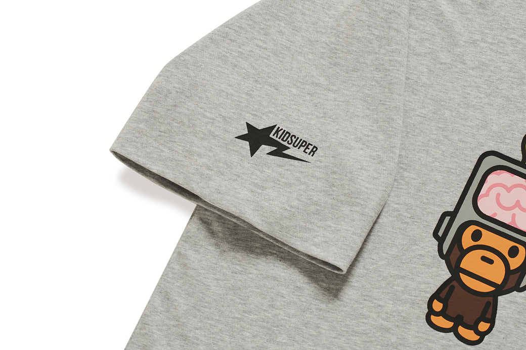BAPE X KIDSUPER 】MILO GRAPHIC TEE | bape.com