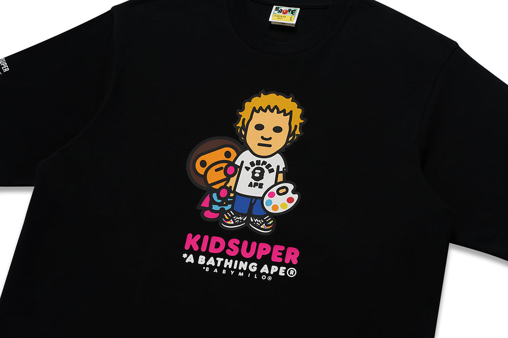 BAPE X KIDSUPER TEE Mサイズ BAPE X KIDSUPER 】MILO TEE | bape.com