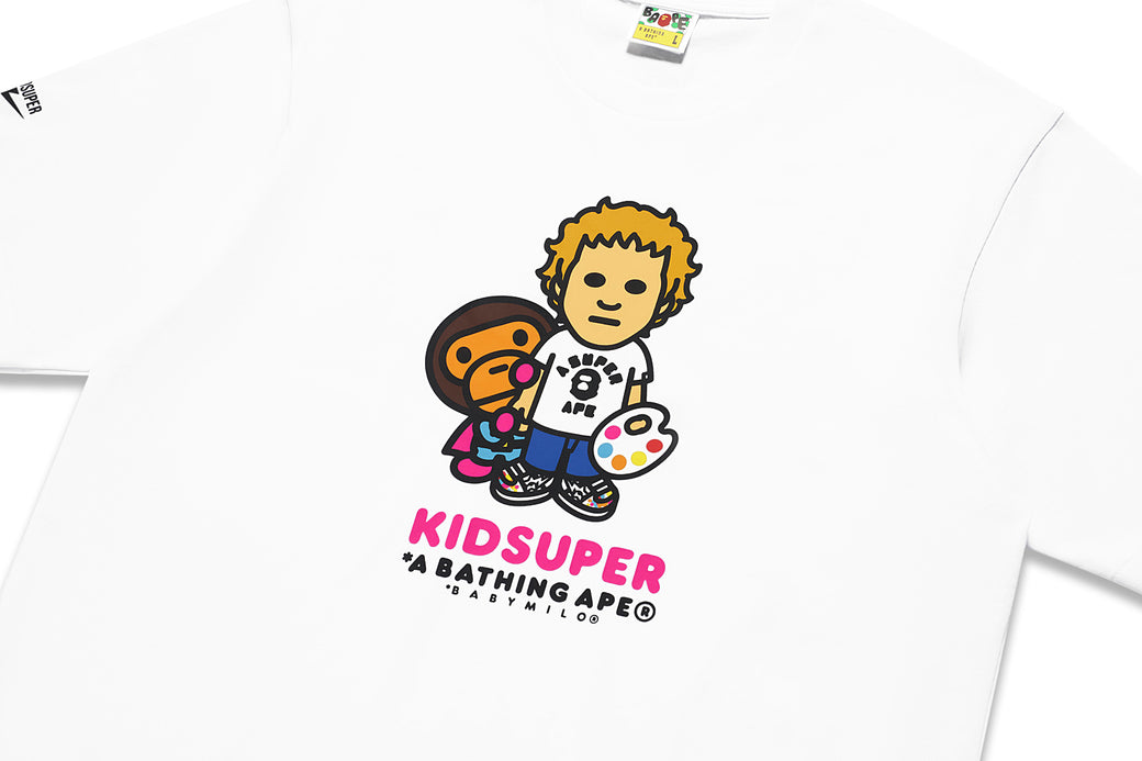 BAPE X KIDSUPER 】MILO TEE | bape.com