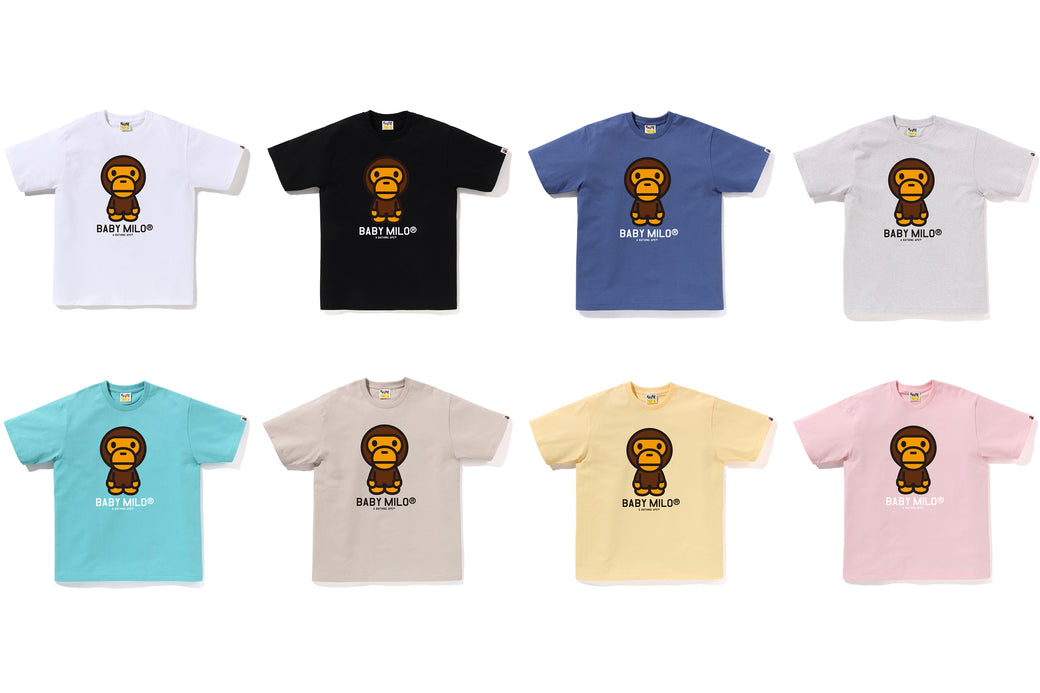 サイズM BAPE X VGM BABY MILO TEE 白 BAPE X VGM 】BABY MILO TEE | bape.com