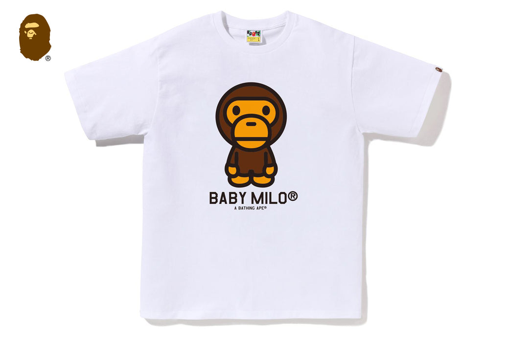 A BATHING APE COLORS BABY MILO TEE ピンク　S BABY MILO TEE | bape.com