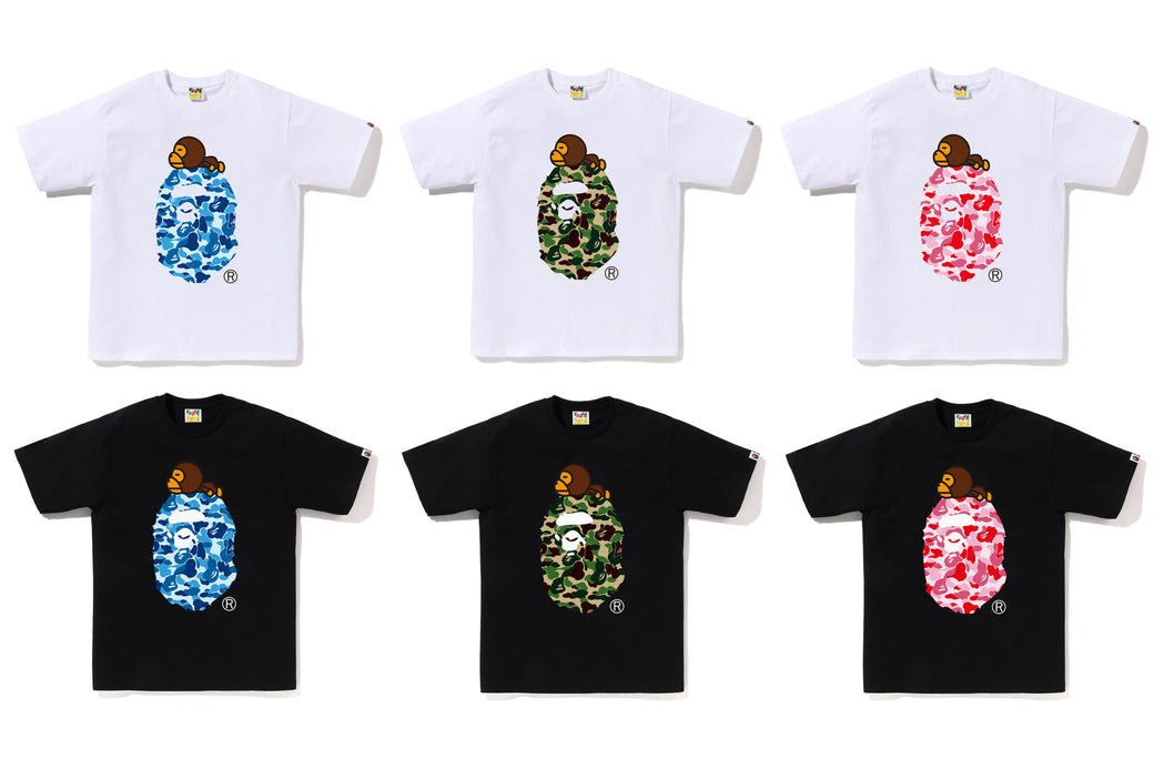 ABC CAMO MILO ON BIG APE TEE | bape.com ABC CAMO MILO ON BIG APE TEE | bape.com