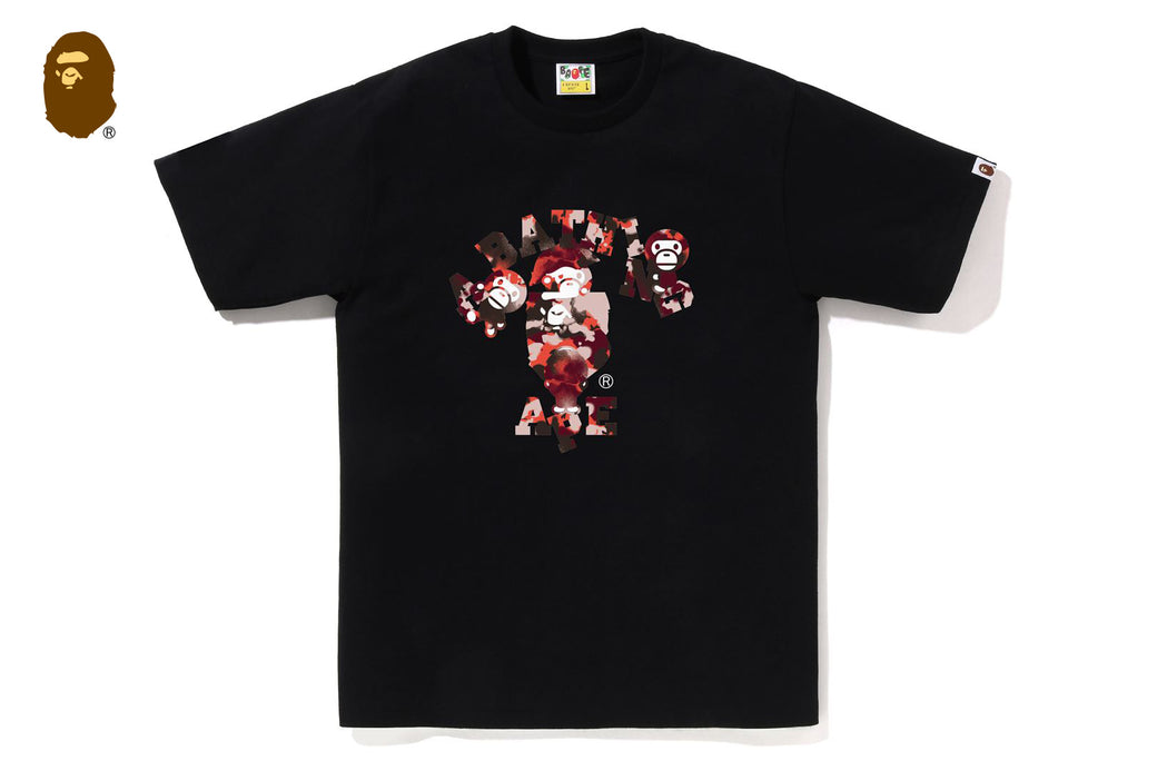MAP CAMO COLLEGE MILO TEE | bape.com