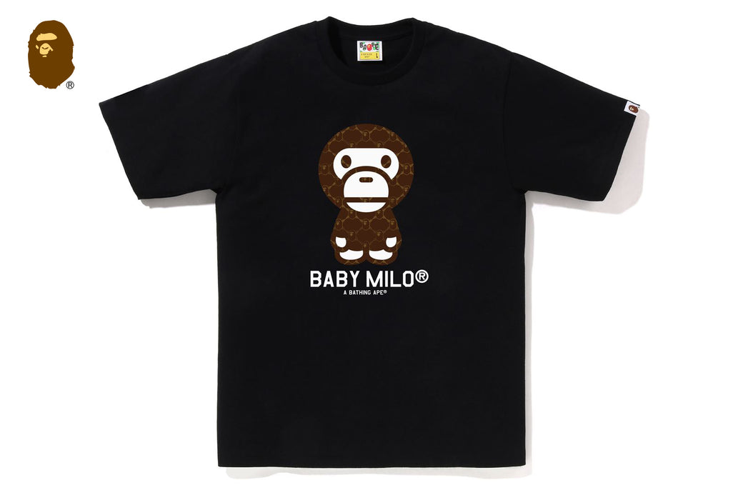 大人気★A BATHING APE COLLEGE MONOGRAM BABY MILO TEE★半袖 COLLEGE MONOGRAM BABY MILO TEE | bape.com