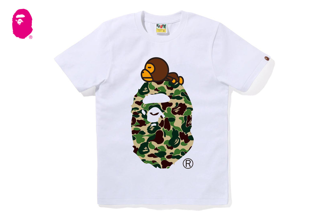 ABC CAMO MILO ON BIG APE TEE | bape.com