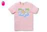 PALM TREE PATTERN MILO ON BAPE TEE