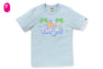 PALM TREE PATTERN MILO ON BAPE TEE