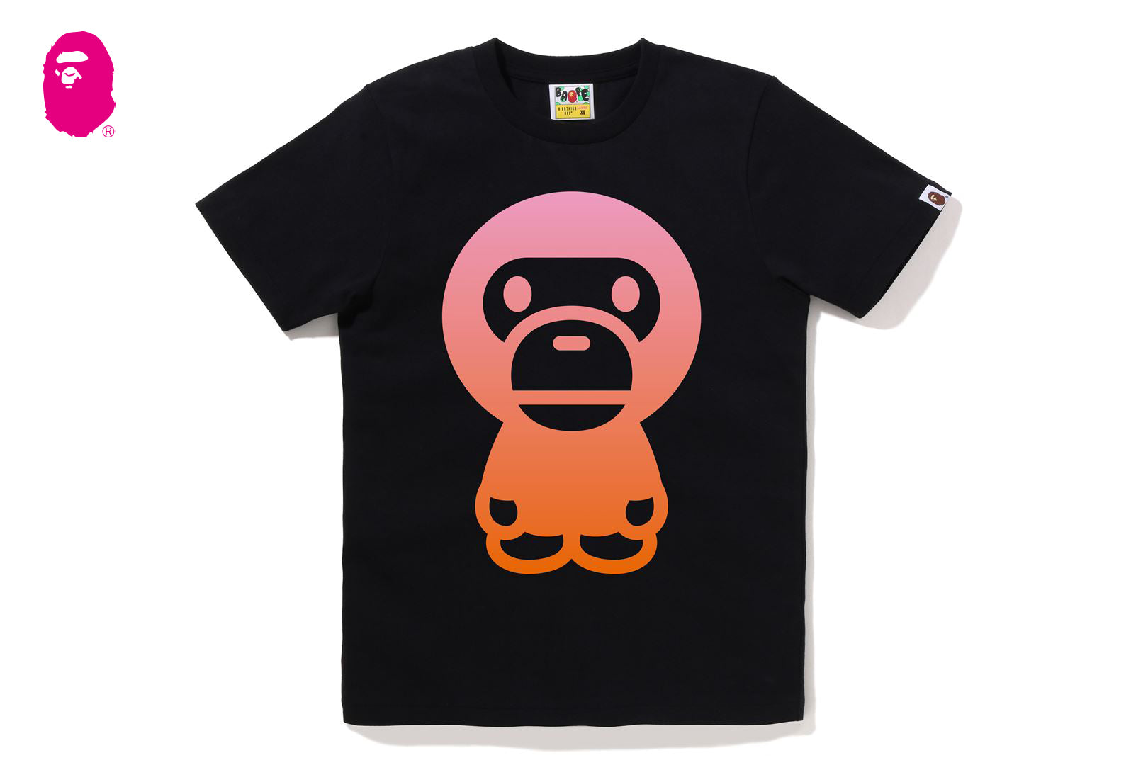tシャツ GRADATION BIG BABY MILO TEE レディース 002TEL302023_BLK_A_444dffa7-
