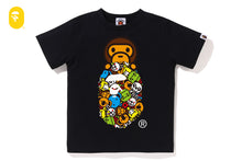 MILO ALL FRIENDS MILO ON APE HEAD TEE