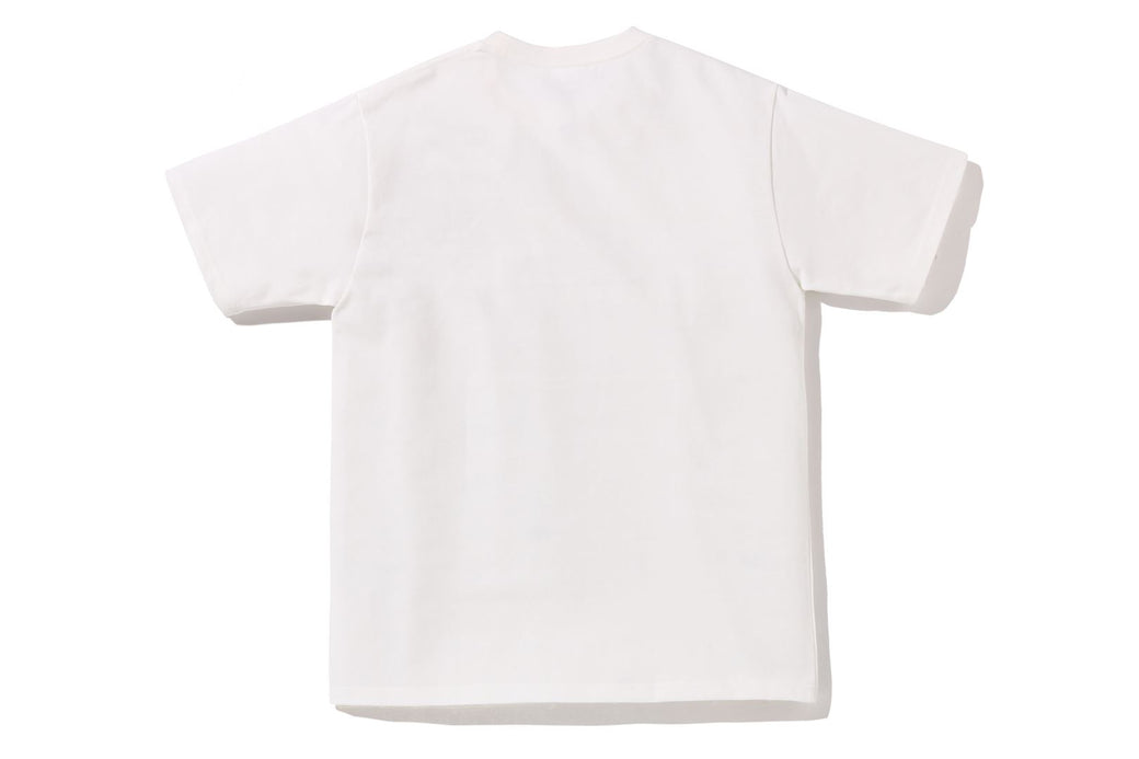 白S SWAROVSKI BABY MILO TEE bape Tシャツ　ラメ 白S SWAROVSKI BABY MILO TEE bape Tシャツ ラメ