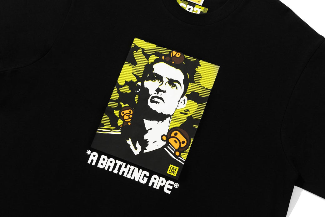 BAPE X CR7 】LIFE BABY MILO RELAXED FIT TEE #1 | bape.com