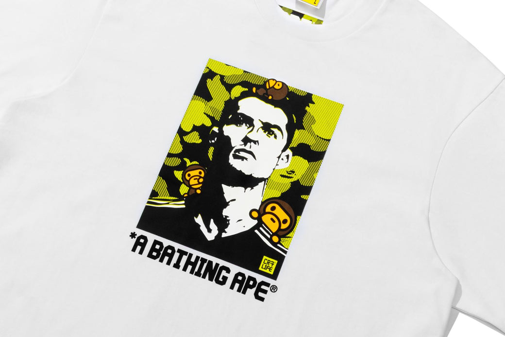 BAPE X CR7 】LIFE BABY MILO RELAXED FIT TEE #1 | bape.com