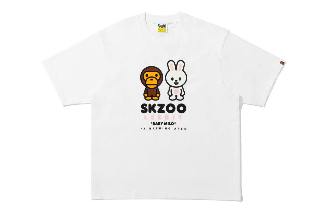 BAPE X STRAY KIDS 】LEEBIT BABY MILO TEE | bape.com
