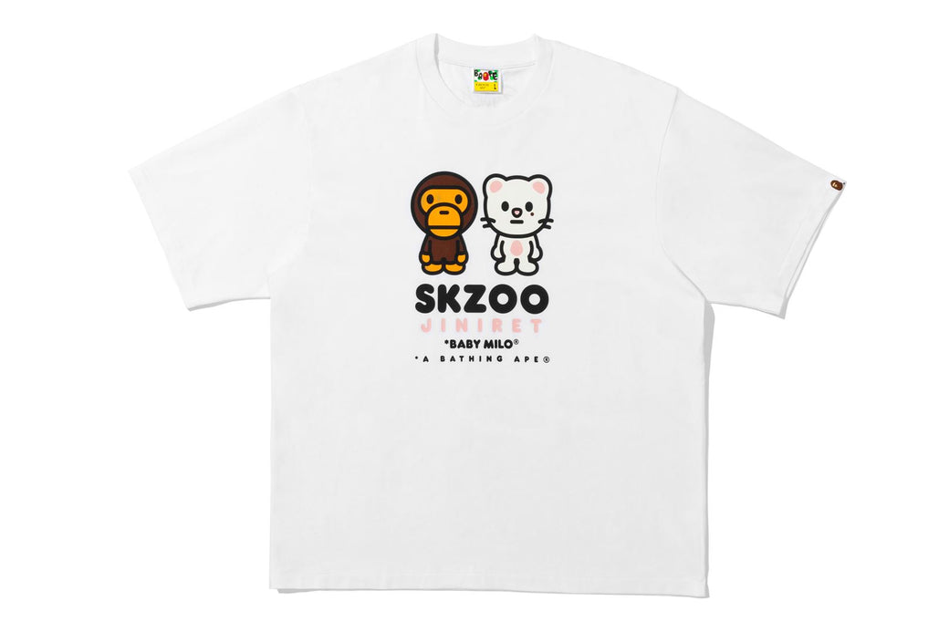 BAPE X STRAY KIDS 】JINIRET BABY MILO TEE | bape.com