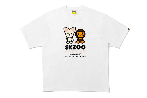 BAPE X STRAY KIDS 】FOXI.NY BABY MILO TEE | bape.com