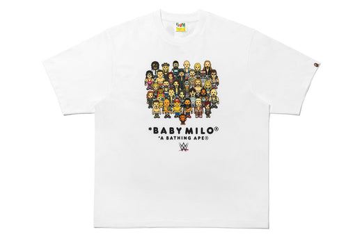 【 BAPE X WWE 】WRESTLERS BABY MILO RELAXED FIT TEE