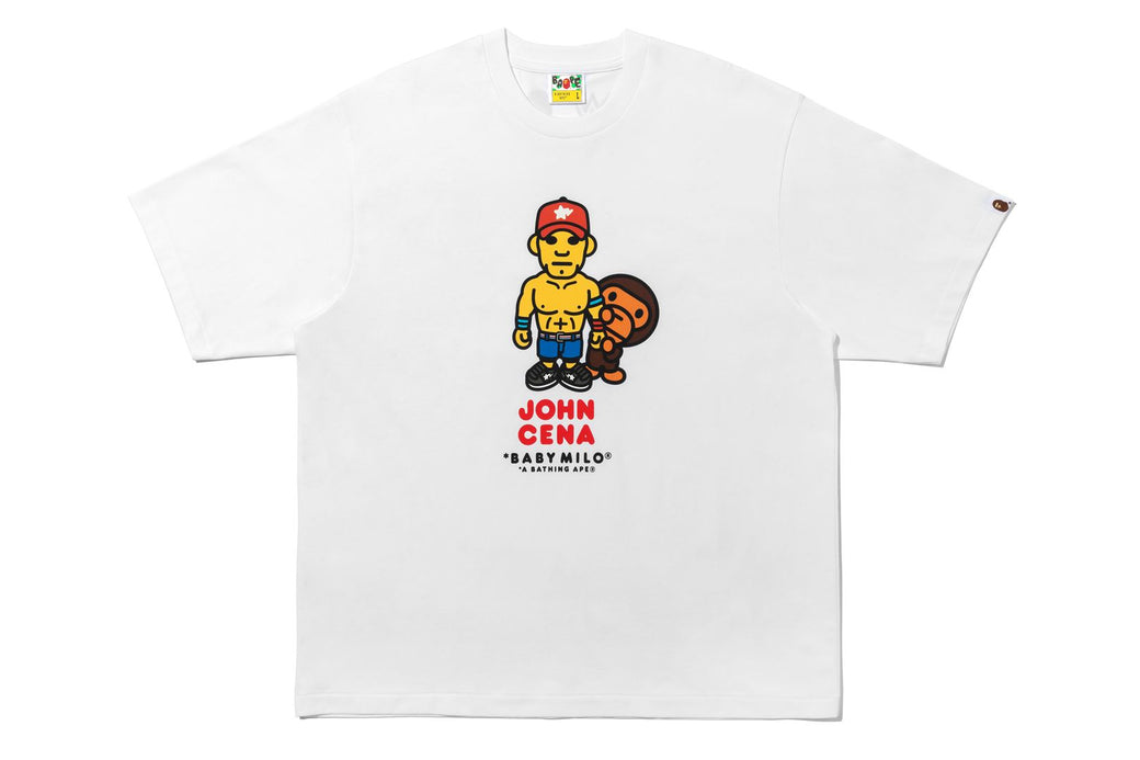 BAPE X WWE 】JOHN CENA BABY MILO RELAXED FIT TEE | bape.com