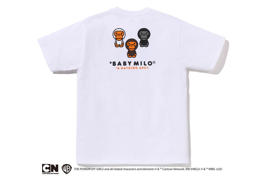 トップス THE POWERPUFF GIRLS X BAPE BABY MILO TEE THE POWERPUFF GIRLS X BAPE 】BABY MILO TEE | bape.com