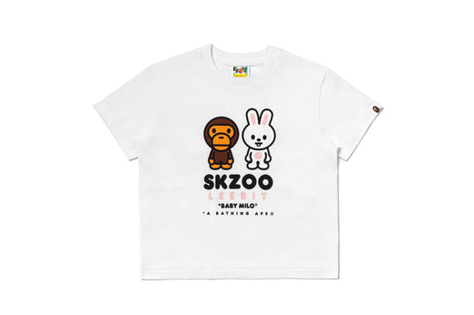 【 BAPE X STRAY KIDS 】LEEBIT BABY MILO TEE