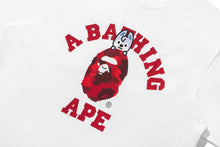 【 BAPE X STRAY KIDS 】WOLF CHAN COLLEGE TEE