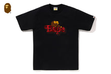 COLOR CAMO MILO ON BAPE TEE