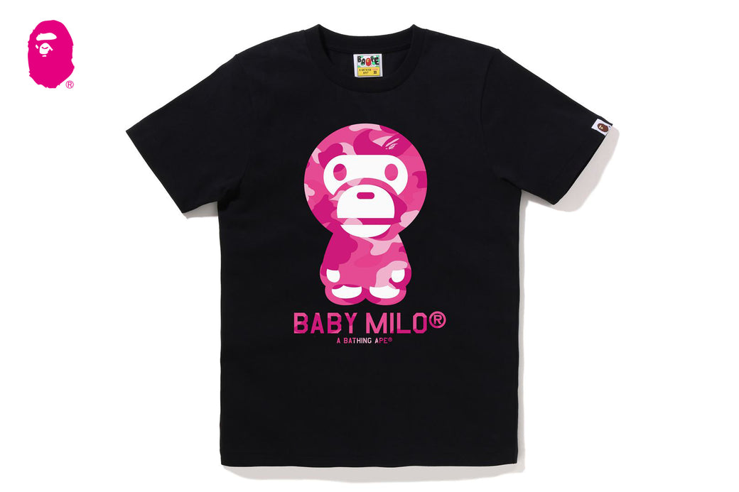 COLOR CAMO BABY MILO TEE | bape.com