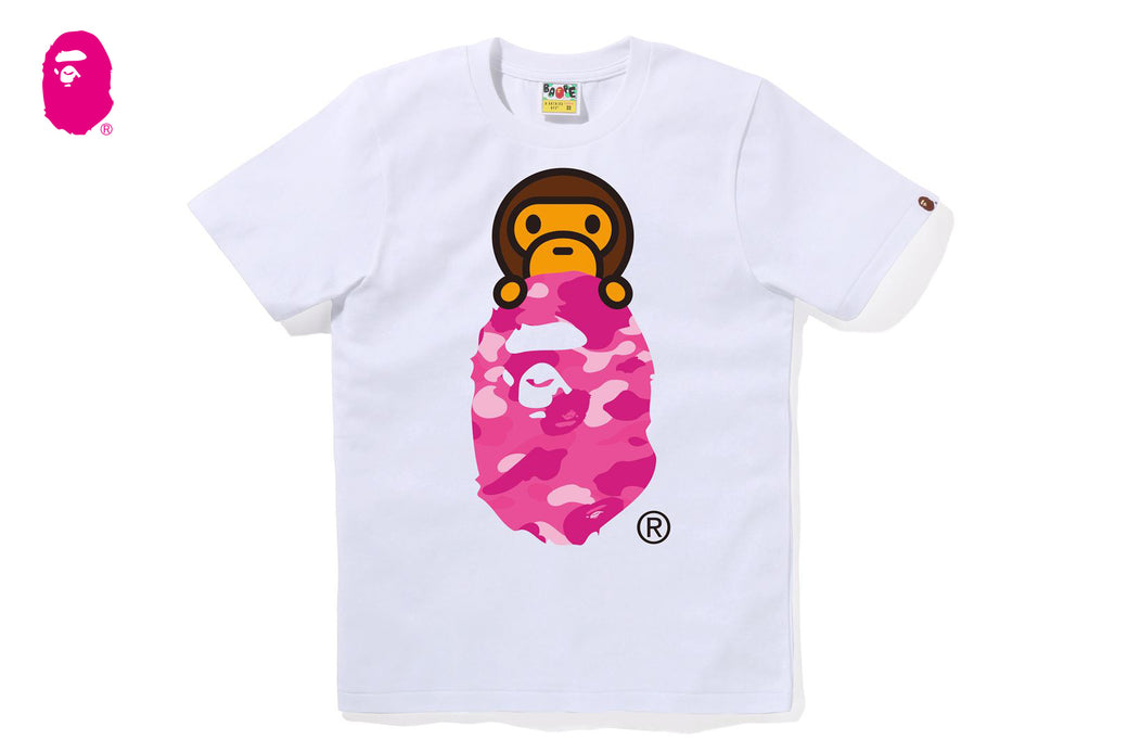 COLOR CAMO MILO ON APE HEAD TEE | bape.com